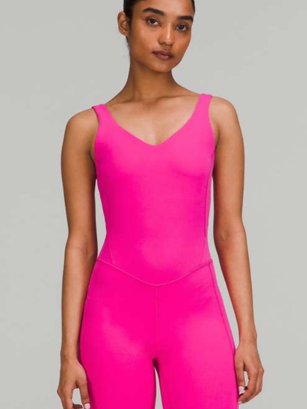 Lululemon Align Bodysuit in Sonic Pink